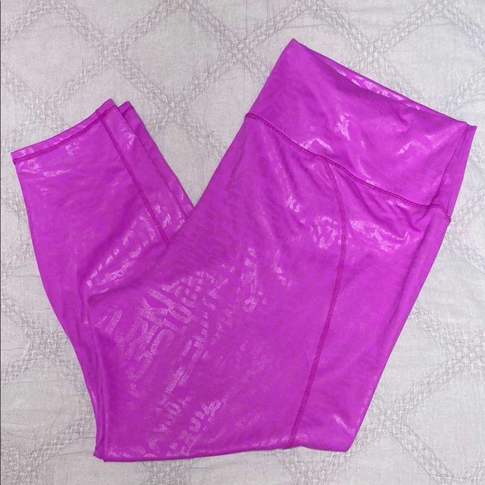 Fabletics PowerHold Vibrant Purple Leggings